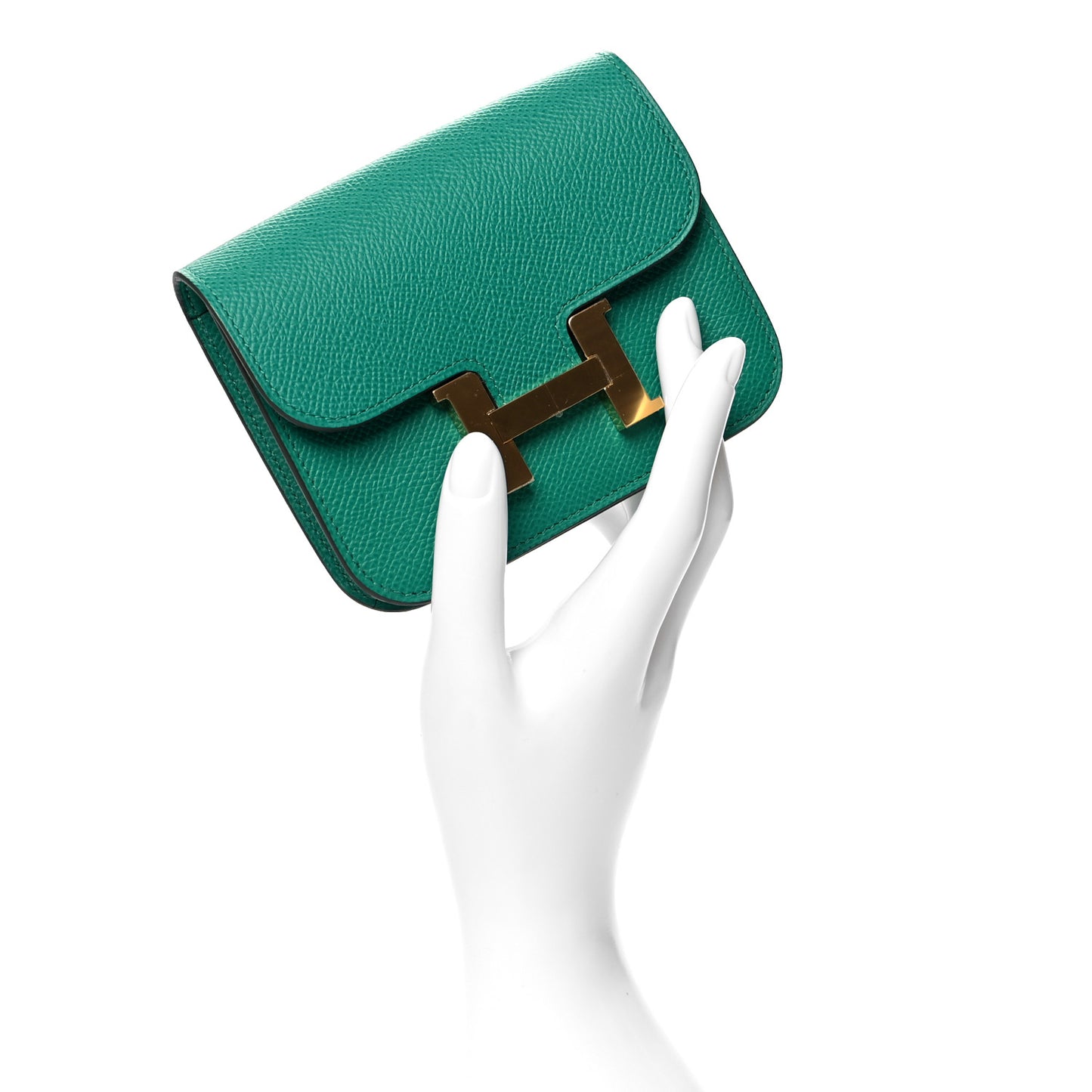 Epsom Constance Slim Wallet Vert Jade