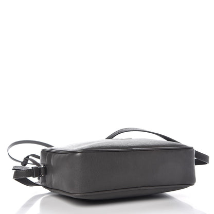 Saint Laurent Calfskin Monogram Small Lou Camera Bag Storm 4 of 7