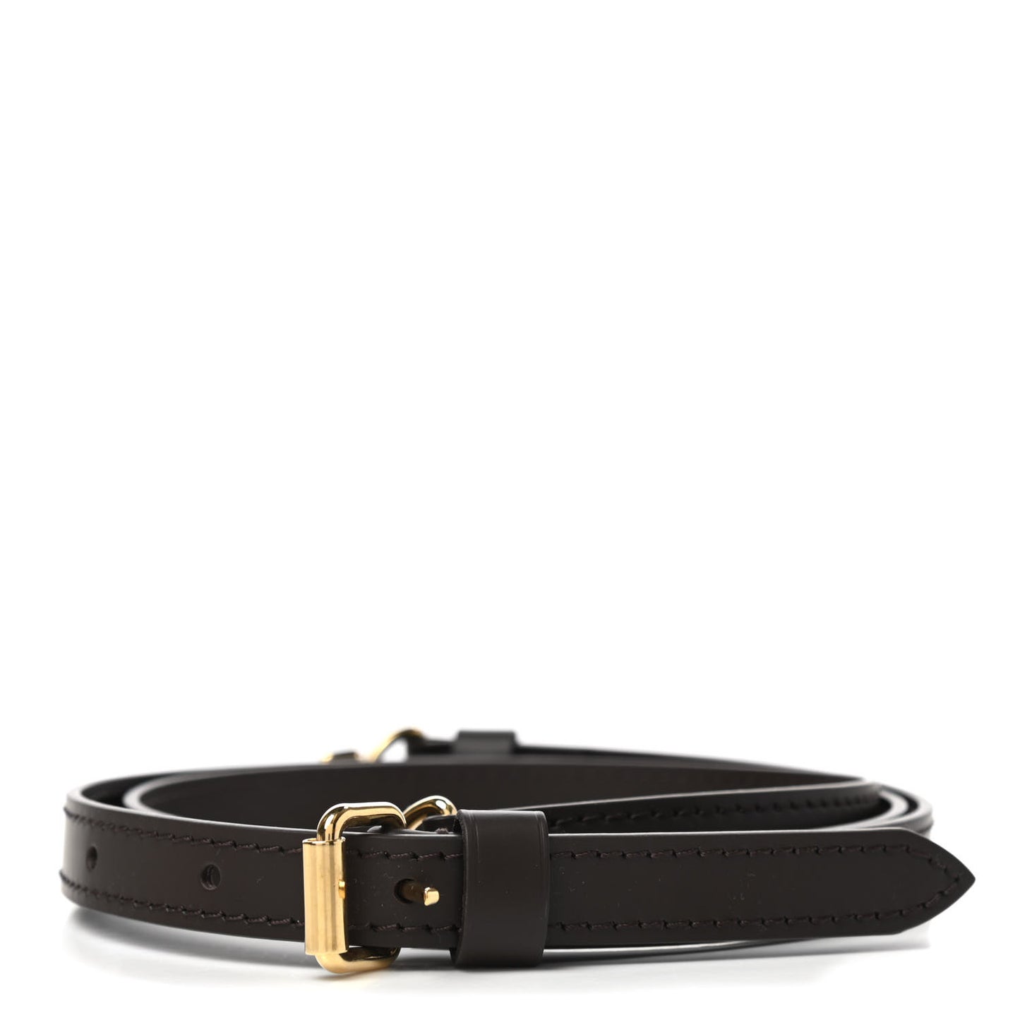 Calfskin 16mm Adjustable Shoulder Strap Brown
