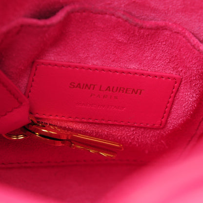 Saint Laurent Calfskin Nano Sac De Jour Lipstick Fuchsia 5 of 12
