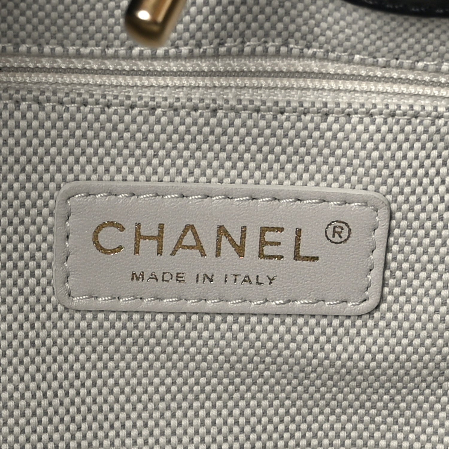 Chanel Calfskin Stitched Large Retro Chain Tote Black 7 of 12