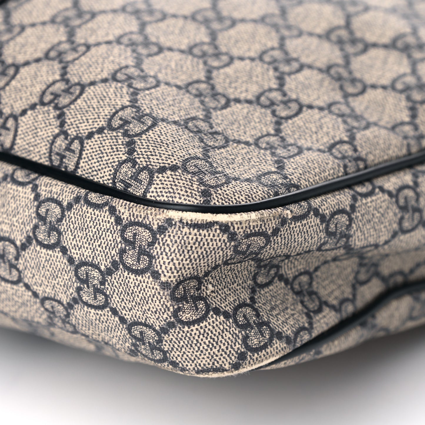 GG Plus Monogram Medium Briefcase Navy