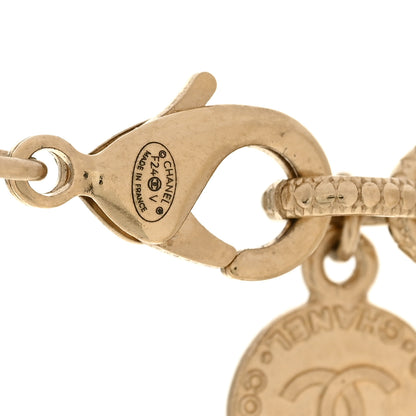 Chanel Pearl CC 100th Anniversary Necklace Light Gold 5 of 6