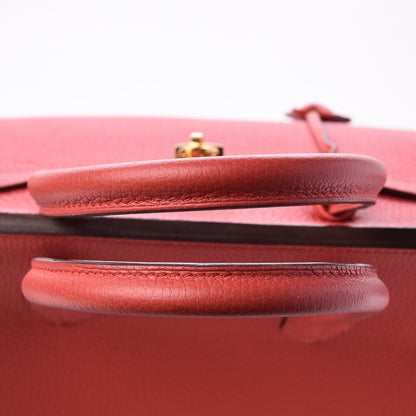 Hermes Togo Birkin 35 Rouge Pivoine 24 of 33