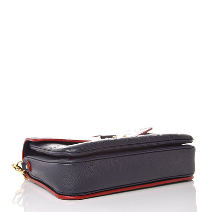 Louis Vuitton Empreinte Pochette Metis Marine Rouge 4 of 9