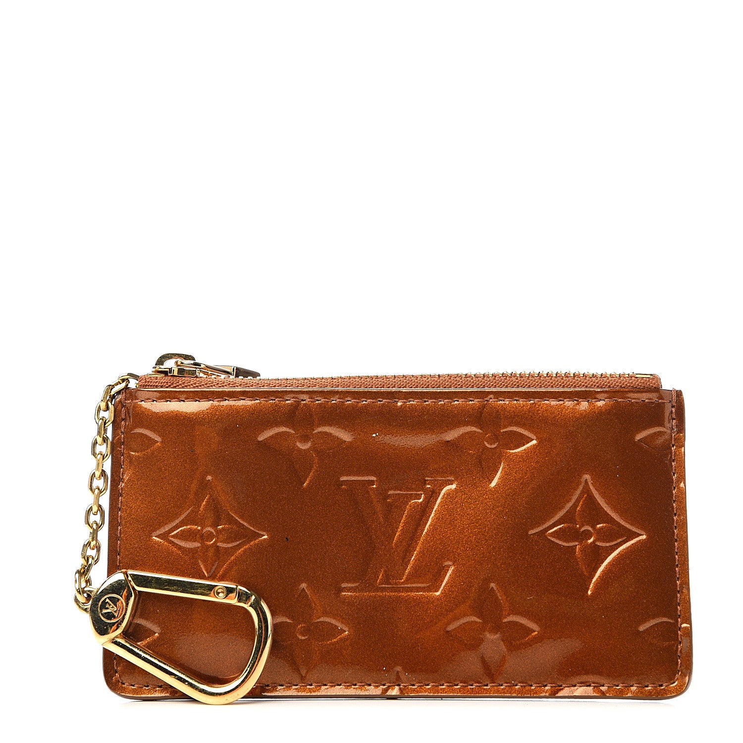 Louis Vuitton Vernis Key Pochette Bronze 1 of 7