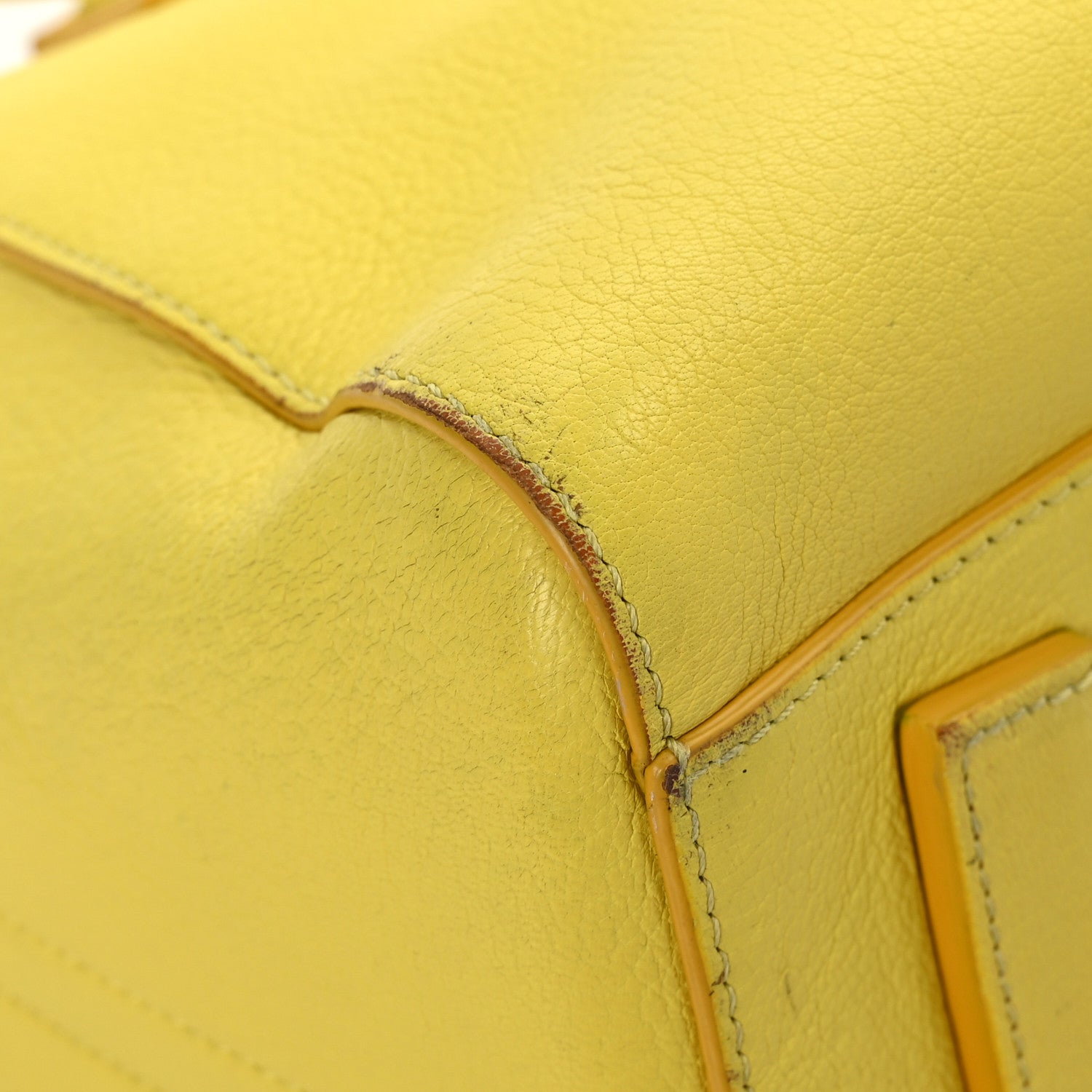 Givenchy Sugar Goatskin Small Antigona Yellow 7 of 12