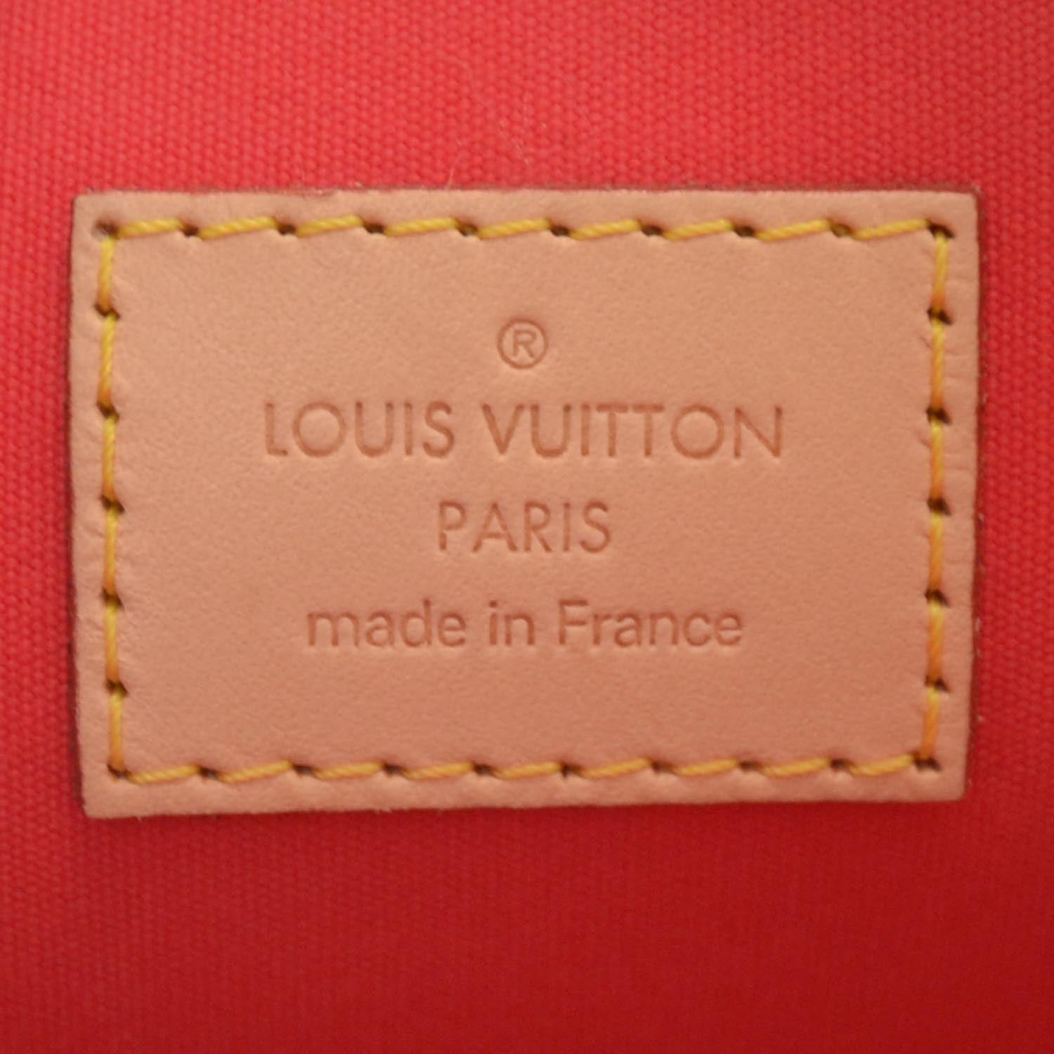 Louis Vuitton Vernis Alma PM Rouge Grenadine 6 of 8