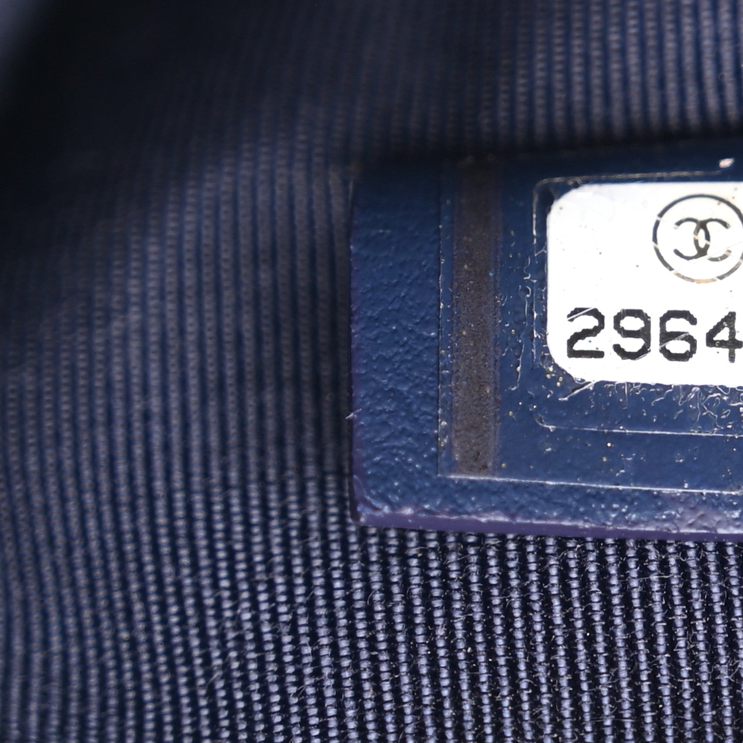 Chanel Jersey Quilted Graffiti Large Reissue Cosmetic Case Black White 7 of 8