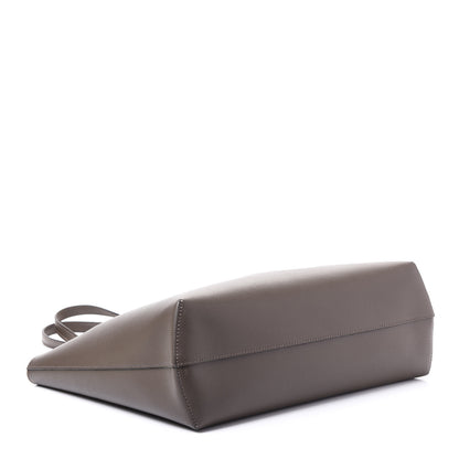 Fendi Vitello Vienna Enamel F is Fendi Shopping Tote Carbone Tobacco 3 of 11