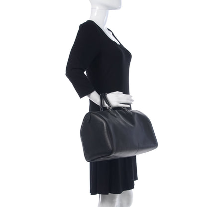 Louis Vuitton Epi Speedy 30 Black 2 of 15