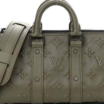 Louis Vuitton Monogram Seal Keepall XS Khaki 7 of 10