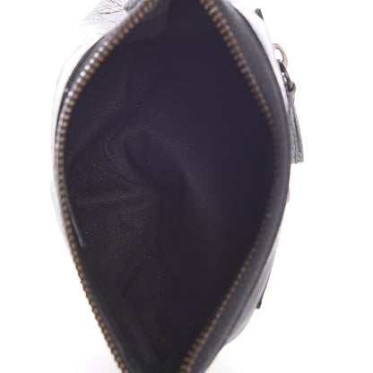Balenciaga Agneau Rubber Covered Classic Hardware M Porte-Monnaie Coin Purse Grey 5 of 7