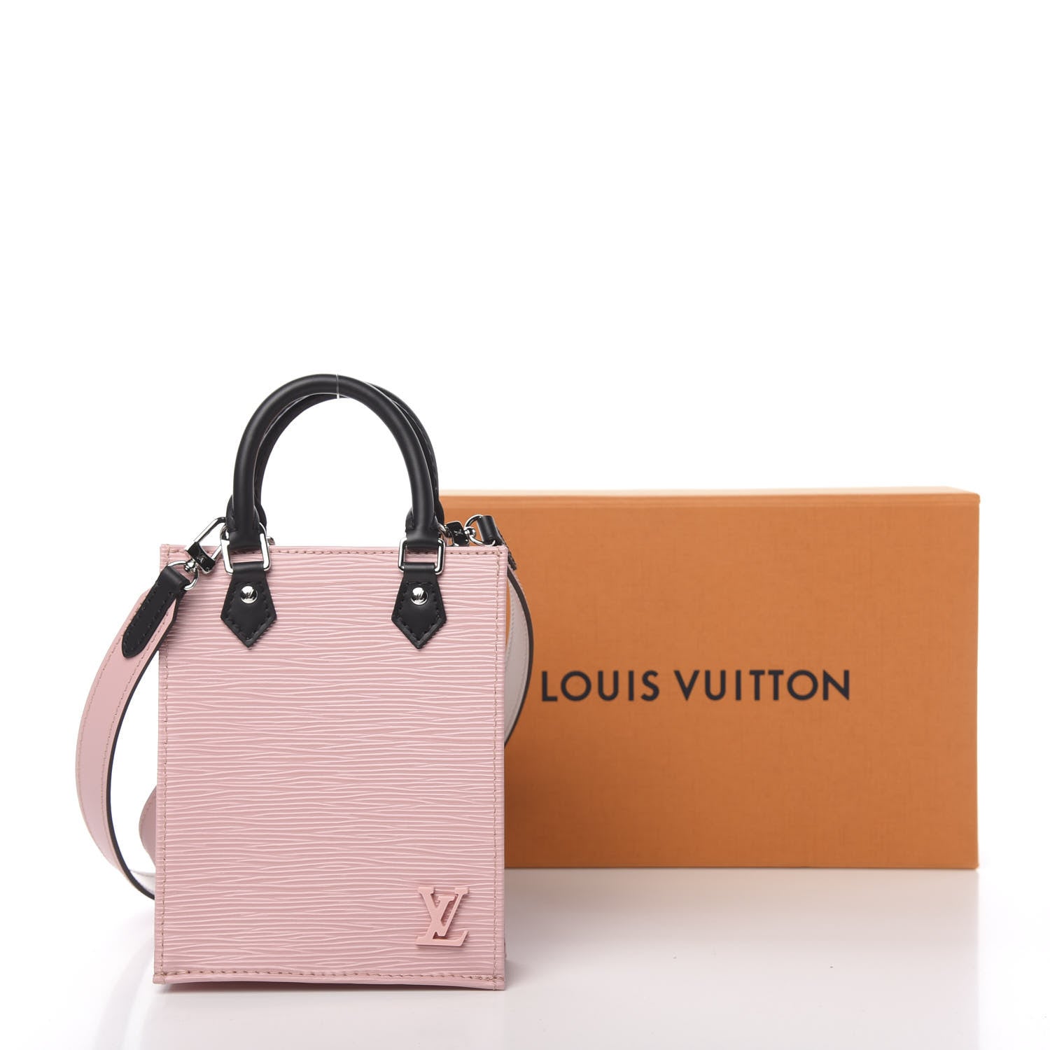 Louis Vuitton Epi Petit Sac Plat Rose Ballerine 11 of 11