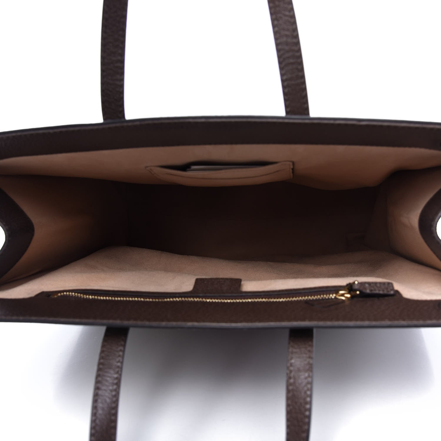 Gucci GG Supreme Monogram Web Ophidia Vertical Tote Brown 5 of 11