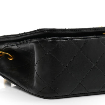 Chanel Lambskin Quilted Small Single Flap Bag Black 9 of 13