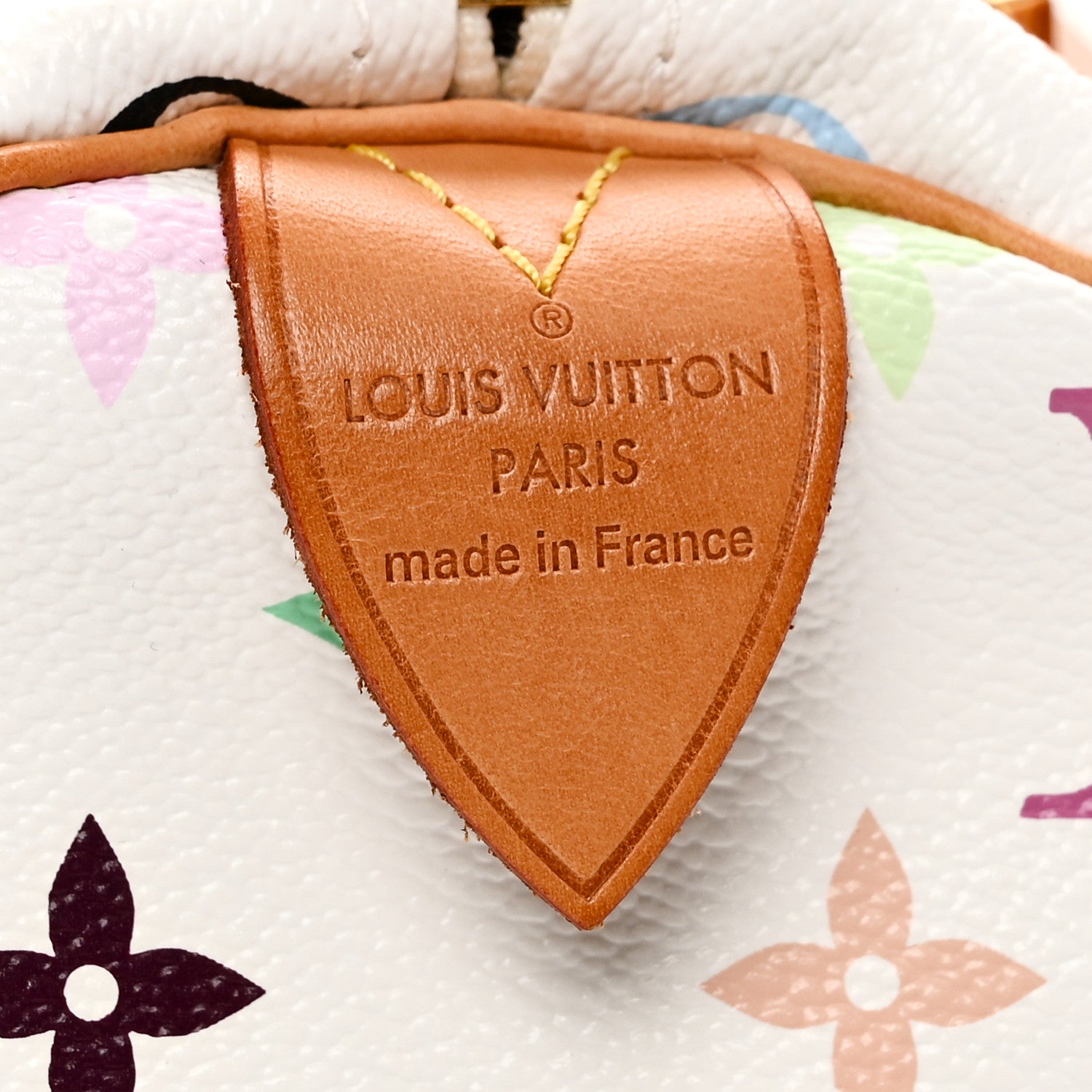 Louis Vuitton Monogram Multicolor Speedy 30 White 5 of 8