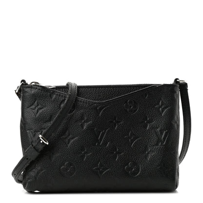Louis Vuitton Empreinte Pallas Crossbody Black 1 of 9