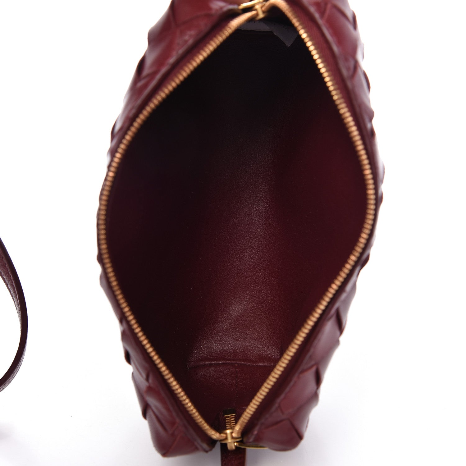 Bottega Veneta Nappa Intrecciato Mini Crossbody Bordeaux 5 of 9