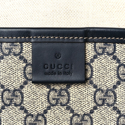 Gucci GG Plus Monogram Medium Signature Web Loop Tote Navy 6 of 9