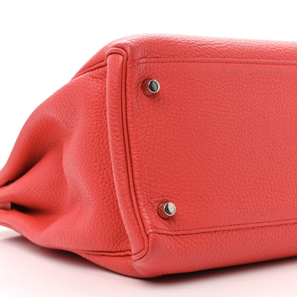 Hermes Togo Kelly Retourne 35 Rouge Casaque 8 of 13
