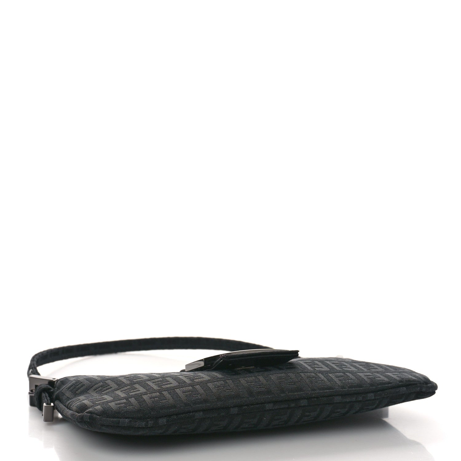 Fendi Zucchino Mini Pochette Black 4 of 8