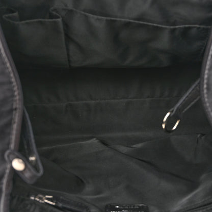 Christian Dior Nylon Monogram Medium Lovely Tote Black 5 of 9