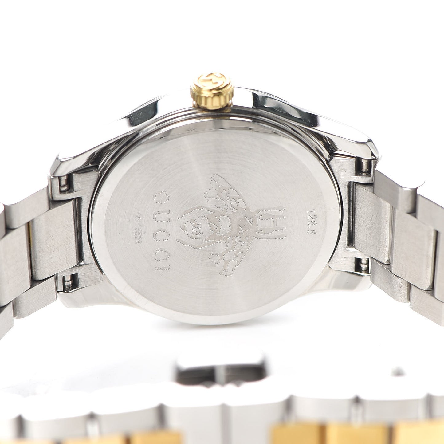 Stainless Steel 27mm G-Timeless Two Tone Cat Quartz Watch
