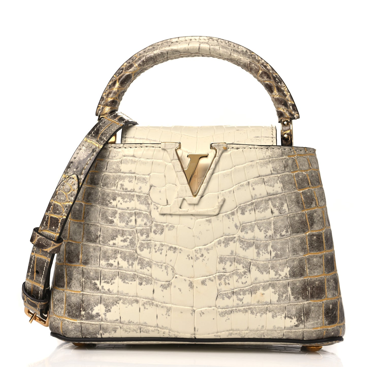 Louis Vuitton Himalaya Crocodile Mini Capucines 1214521 – FASHIONPHILE