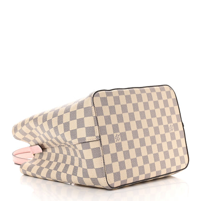 Louis Vuitton Damier Azur Neonoe MM Eau De Rose 4 of 9