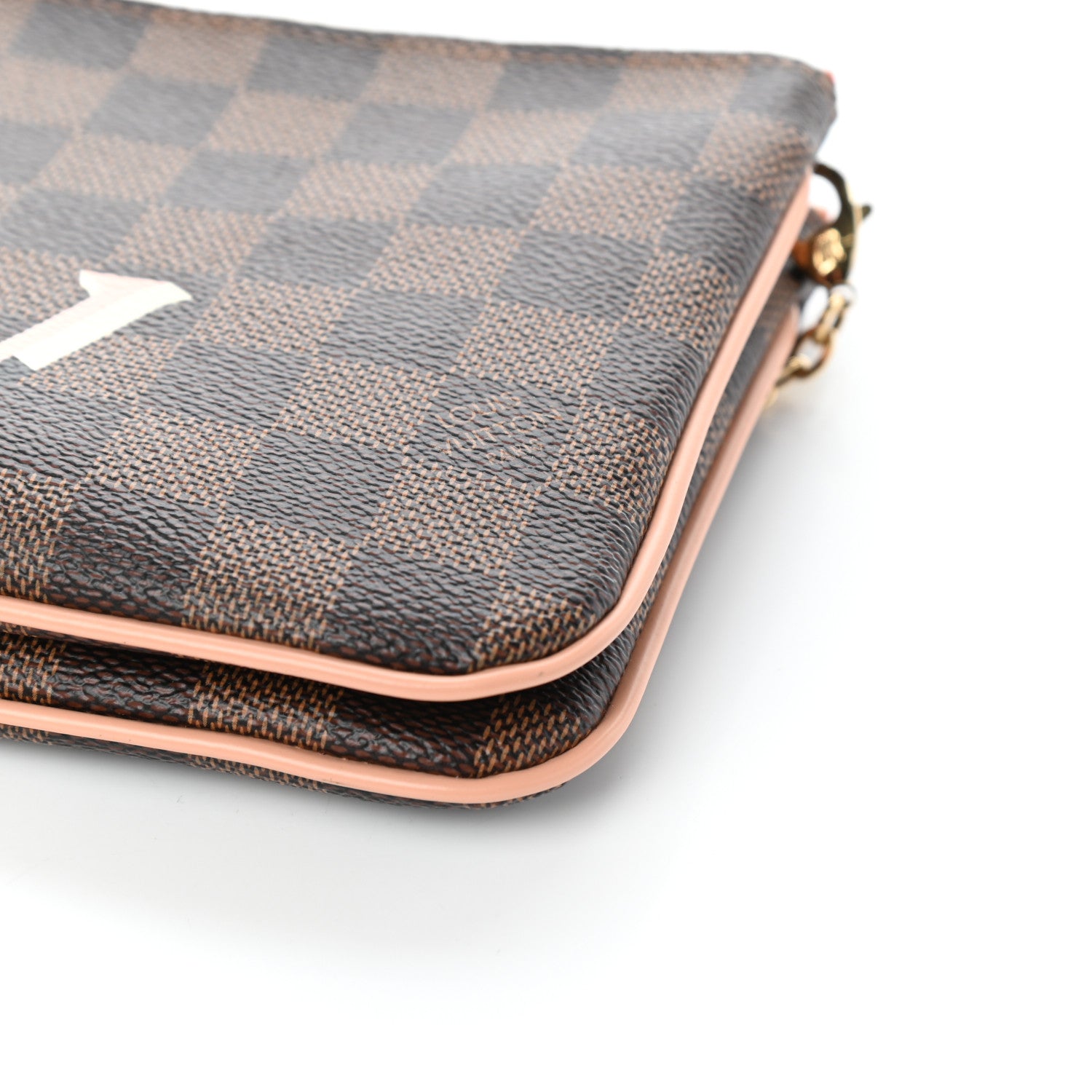 Louis Vuitton Damier Ebene Double Zip Pochette 10 of 10