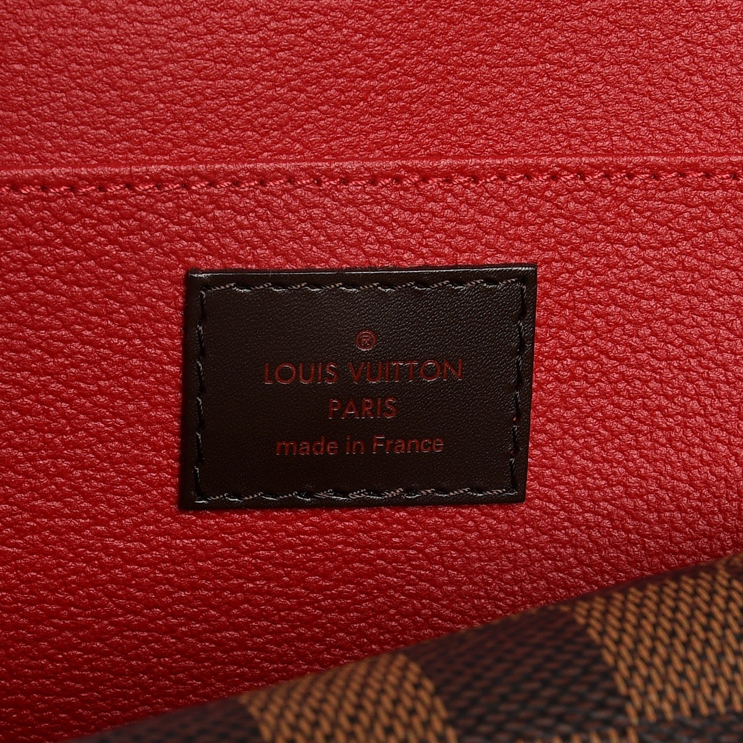 Louis Vuitton Damier Ebene Cosmetic Pouch GM 6 of 7