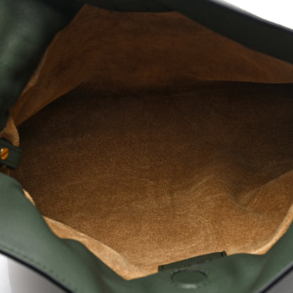 Loewe Calfskin Mini Flamenco Knot Clutch Vintage Khaki 5 of 9