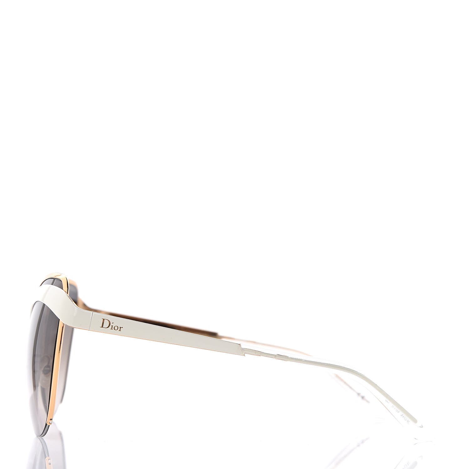 Christian Dior Eyes1 Sunglasses White Gold 2 of 7