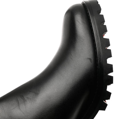 Christian Louboutin Calfskin Communa 70 Ankle Boots 37 Black 10 of 10