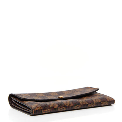 Louis Vuitton Damier Ebene Sarah Wallet 4 of 6