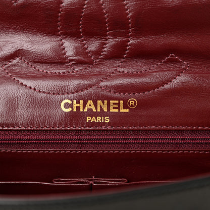 Chanel Lambskin Quilted Medium Double Flap Bag Black 6 of 11