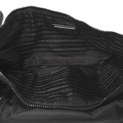 Prada Tessuto Nylon Saffiano Marsupio Triple Pocket Belt Bag Black 5 of 11