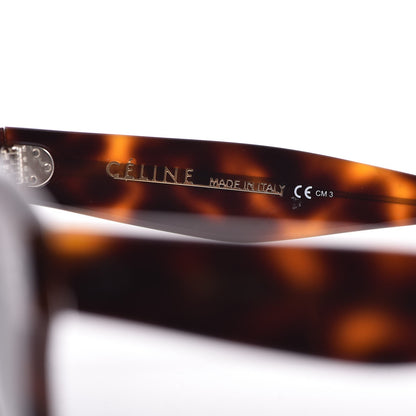 Celine Thin Preppy Sunglasses CL 41049/S Havana 5 of 8