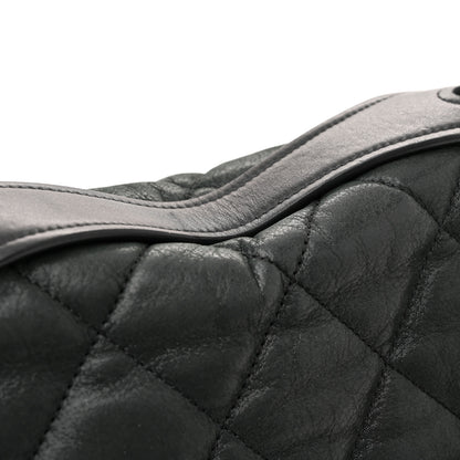 Chanel Iridescent Calfskin In The Mix Jumbo Flap Green Black 11 of 12