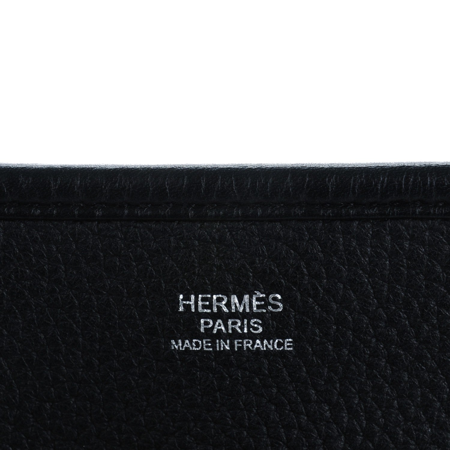 Hermes Taurillon Clemence Evelyne III PM Black 5 of 8