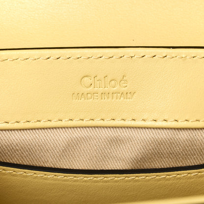 Chloe Calfskin Mini C Double Carry Yellow White Beige 6 of 10