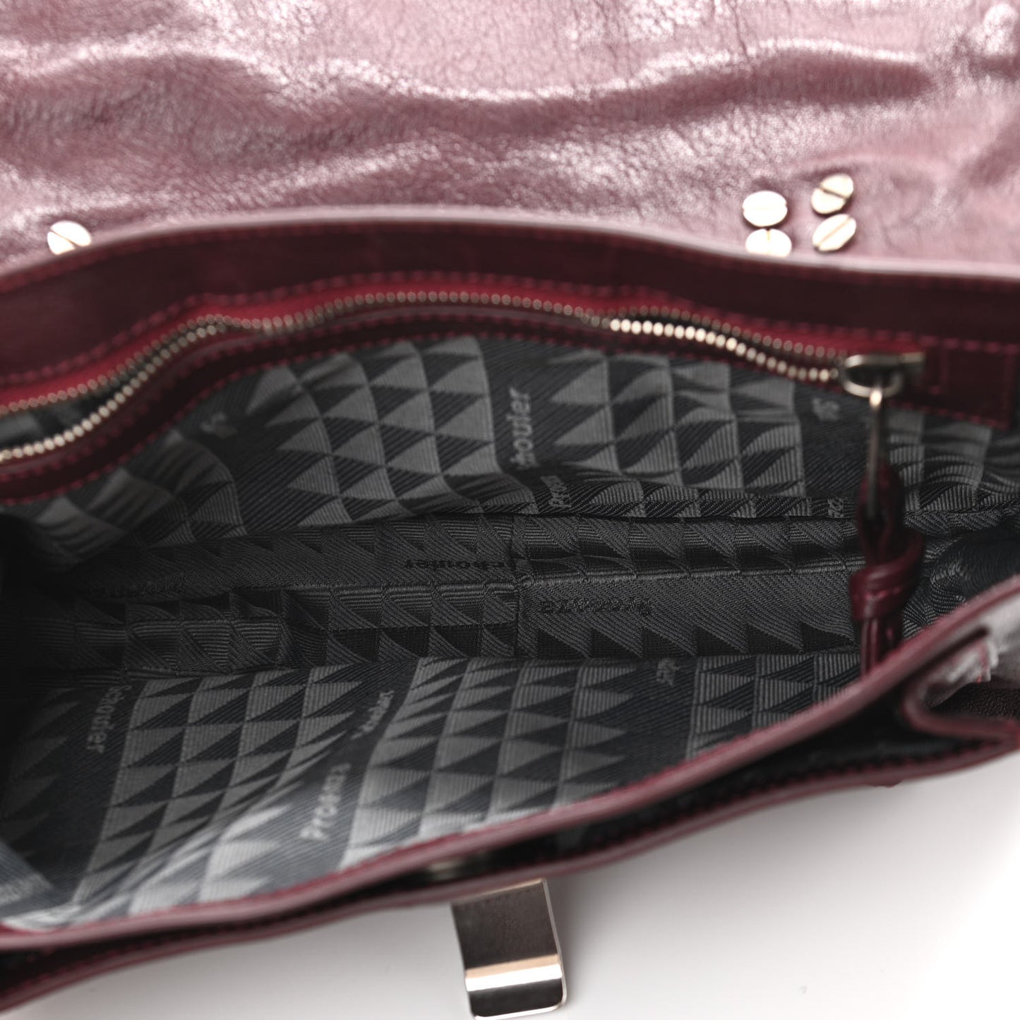 Lambskin Medium PS1 Satchel Burgundy