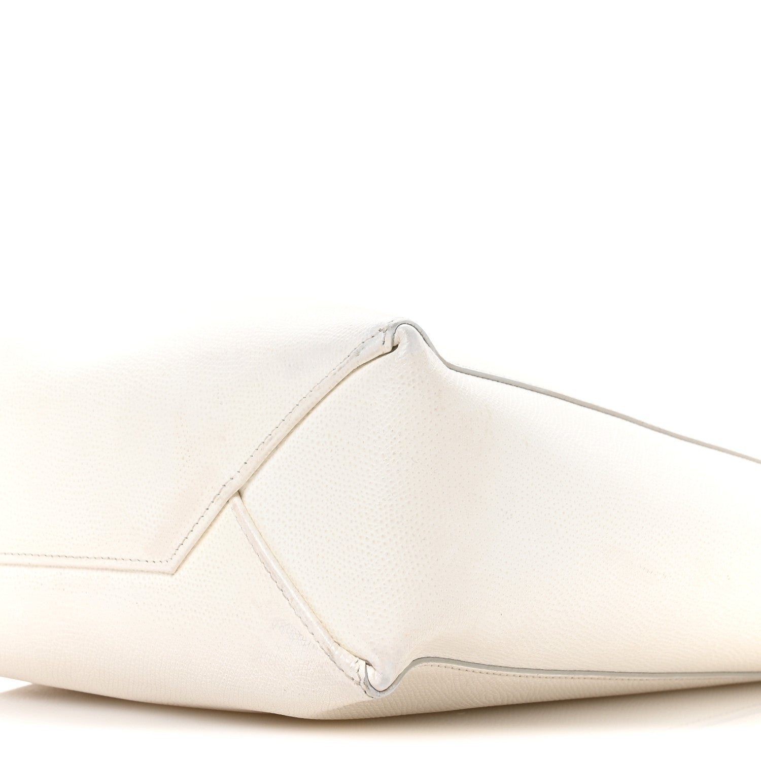 Celine Grained Calfskin Small Vertical Cabas Cream 10 of 13