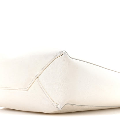 Celine Grained Calfskin Small Vertical Cabas Cream 10 of 13