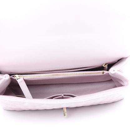 Chanel Caviar Quilted Small Coco Handle Flap Lilas Lilac 4 of 11