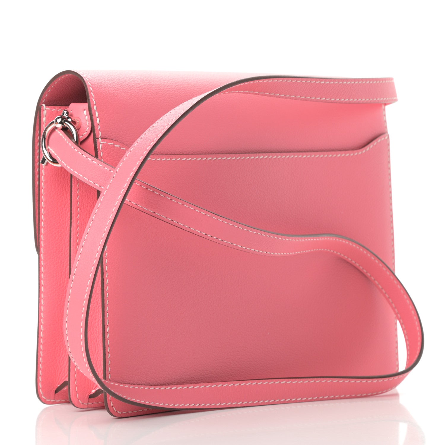 Hermes Evercolor Sac Roulis 23 Rose Azalee 3 of 11