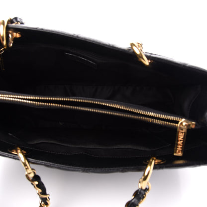 Chanel Caviar Quilted Grand Shopping Tote GST Black 5 of 11