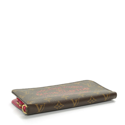 Louis Vuitton Monogram Articles de Voyage Ikat Insolite Wallet Rose Indien 4 of 6