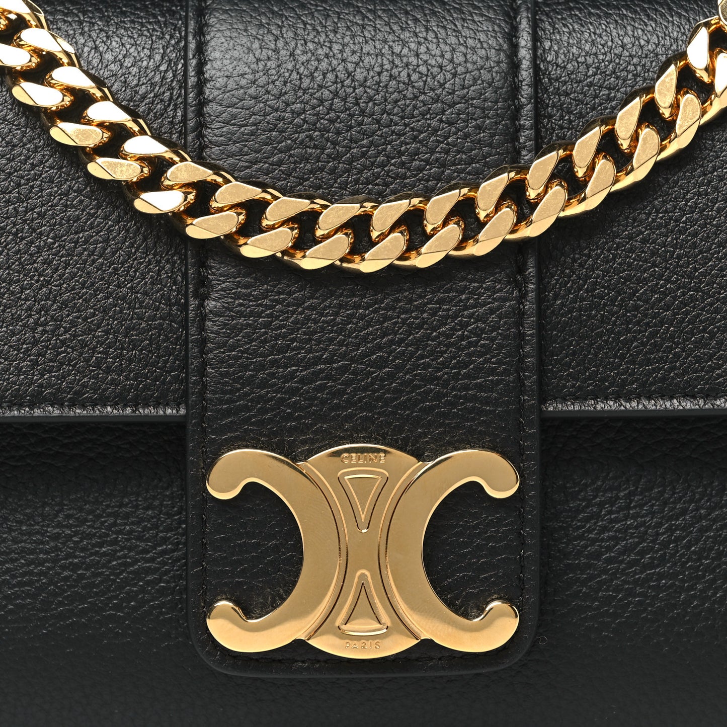 Supple Calfskin Mini Victoire Bag Black